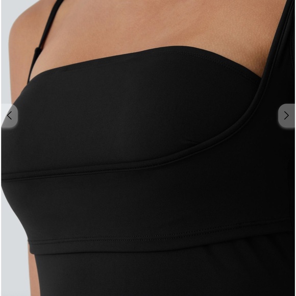Halara – Breezeful™ Flowy Flare Maxi Quick-Dry Casual Slip Dress (Black). NWT. - Picture 3 of 6